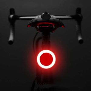 Multi Verlichting Modes Fietslicht Usb Charge Led Bike Light Flash Achterlichten Voor Bergen Bike Zadelpen