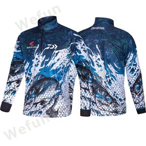 Furakuma Daiwa Vissen Kleding Anti-Uv Vissen Suits Fietsen Suits Zonnebrandcrème Sneldrogend Ventilatie Pesca