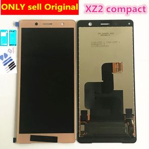 5.0 ''Ips Lcd Voor Sony Xperia XZ2mini Lcd Touch Screen Digitizer Vergadering Vervanging Lcd Voor Sony XZ2 Compact lcd