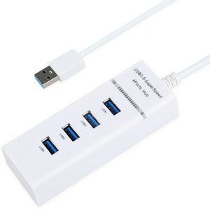 Usb Hub 3.0 Hub Splitter Multi USB4 3.0 Hub Poort Multipoort Hab Pc Accessoires Adapter Voor Computer Usb Ladron