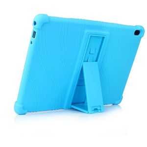 Silicon Case Voor Lenovo Tab 4 10 Plus Tablet Cover Funda TB-X704N TB-X704F TB-X704L Zachte Vouwen Full Body Bescherm Stand shell