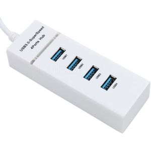 Kebidu 4 Port USB HUB Multi USB Splitter Mini 3.0 Adapter 5 Gbps High Speed HUB Multi-systeem ondersteund Voor Laptop Ultrabook