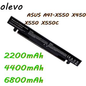 15V 2200Mah Korea Cell A41-X550A Laptop Batterij Voor Asus A41-X550 X450 X550 X550C X550B X550V X450C X550CA x452EA X452C