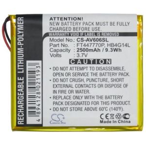 Cameron Sino 2500 mah batterij voor ARCHOS AV605 120/160/30/80 Wifi FT447770P HB4G14L MP3, MP4, PMP Batterij