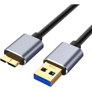 Usb 3.0 Type A Naar Micro B Data Sync Kabel Snelle Snelheid USB3.0 Cord Voor Externe Harde Schijf Disk Hdd samsung S5 Note 3