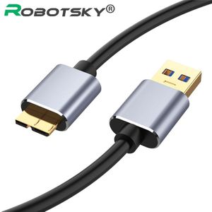 0.5M 1M 1.5M Usb 3.0 Type A Naar Micro B Data Cable Hdd Verlengkabel Code Voor externe Harde Schijf Disk Hdd Samsung S5 Note3