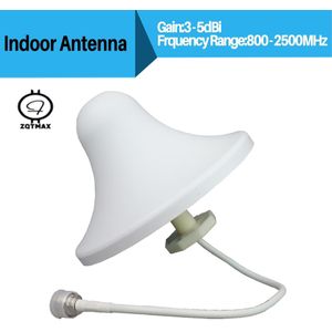 Zqtmax Omni Antenne Voor 2G 3G 4G Repeater 850 900 1800 1900 2100 2600 Booster Lte Antenne 4G Cellulaire Signaal Versterker
