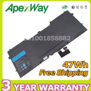 Apexway 47Wh 7.4V Laptop Batterij Y9N00 Voor Dell Xps 12 Xps 13-L321X Xps 13-L322X Xps L321X Serie 3H76R 489XN