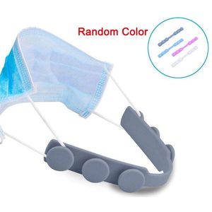 5 Pack Masker Strap Extender Adapter Siliconen Oor Protectors Voor Masker Dragen Verstelbare Gesp Maat Verlichten Oren Pijn