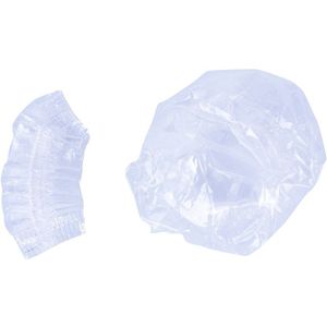 100 Stks/partij Haar Wegwerp Salon Clear Oor Cover 4 Kleuren Badkamer Accessoires Oor Bescherming Haarverf Beschermen Cap