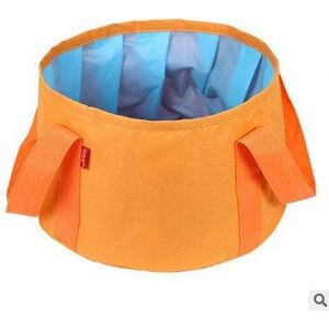 15L draagbare outdoor reizen opvouwbare folding camping wastafel toilet emmer zinken waszak emmer WF6141459