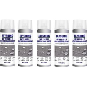 Jaysuing Kit Spray Anti-Lekkende Kit Agent Sanitair Onzichtbare Waterdicht Middel Keramische Tegel Vloer Muur -5Pcs