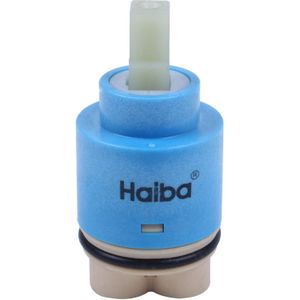 Item Blauw Ivoor Plastic 35Mm Diameter Water Tap Kraan Cartridge Valve