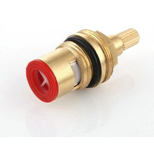 Keramische Thermostatische Kraan Kraan Cartridge Badkamer Warm En Koud Mengkraan Passen Water Temperatuur Messing Body Materiaal