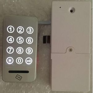 Houten Deur Wachtwoord Smart Lock Digitale Elektronische Deurslot Beveiliging Alarm Intelligente Wachtwoord Slot Voor Thuis Alarm