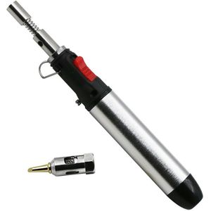 HT-1937 Flame Butaan Gas Soldeerbout 12ml Pen Torch Tool Draagbare Warmte Draadloze Lastoortsen Air Soldeerapparaat