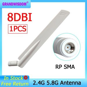 2.4Ghz 5Ghz 5.8Ghz Antenne 8dBi RP-SMA Connector Dual Band 2.4G 5G 5.8G Iot Wifi antena Antenne Sma Vrouwelijke Draadloze Router