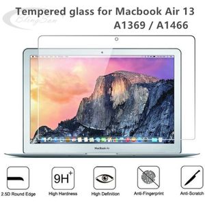 Premium Gehard Glas Voor Macbook Air 13 Laptop Screen Protector Voor Mac Book Air 13 Inch A1466 A1369 Beschermende Film glas
