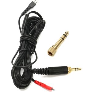 Oortelefoon Onderhoud Draad Hoofdtelefoon Kabel Vervanging Oortelefoon Kabel Snoer Draad Voor Sennheiser HD25-II 25SP 560 540 414