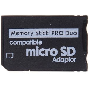 Micro Sd Memory Stick Adapter Ondersteuning Geheugenkaart Adapter Voor Psp Micro Sd 1Mb-128Gb Geheugen stick Pro Duo