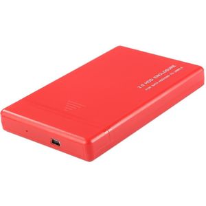 2.5 Inch USB2.0 SATA2.0 Harde Schijf Externe Hdd Behuizing Case Tool Gratis Ondersteuning 3Tb Externe Hdd Behuizing case