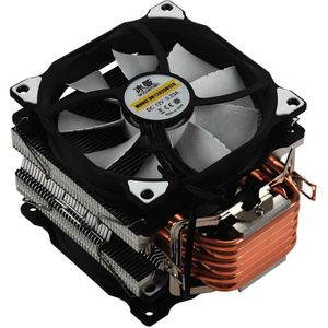 Sneeuwpop M-T6 4PIN Cpu Cooler Master 6 Heatpipe Dubbele Fans 12Cm Koelventilator LGA775 1151 115X 1366 Ondersteuning Amd