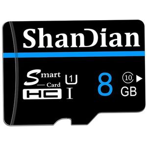 Shandian Mini Tf-Card High-Speed Class10 8 Gb Geheugen-Kaart Hoge Flash-Kaart 16Gb 64Gb Micro Sd-kaart 32 Gb 128 Gb Sd Tarjeta