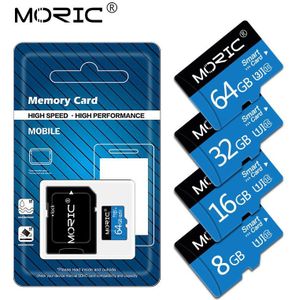 Hoge Snelheid Class10 Geheugenkaart 8 Gb 16 Gb 32 Gb Micro Sd Kaart 64 Gb 128 Gb Tarjeta Microsd 32gb Mini Tf Card 4 Gb Met Gratis Adapter