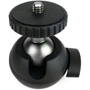 360 Graden Swivel Mini Ball Head 1/4 Statief Schroef Hoofd Voor Camera 'S, Camcorders, Smart Telefoon, Microfoon