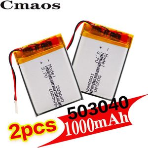 Oplaadbare Polymeer Batterij 1000 Mah 3.7 V 503040 Li-Ion Batterij Cellen Voor Smart Home Dvr, Gps, Mp3, mp4, Dvd Power Bank, Speaker
