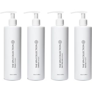 The Spa Collection - Lemongrass - Handzeep - 400 ml pompfles - Set van 4 stuks