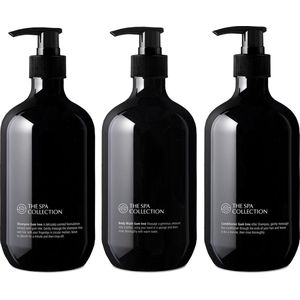 The Spa Collection Gum Tree - Shampoo + Body Wash + Conditioner - Stijlvolle Pompfles - 475 ml - Set van 3 stuks