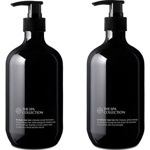 The Spa Collection Gum Tree - Shampoo + Conditioner - Stijlvolle Pompfles - 475 ml - Set van 2 stuks