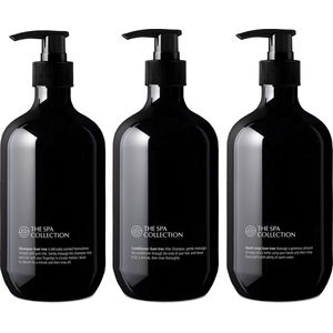 The Spa Collection Gum Tree - Shampoo + Conditioner + Handzeep - Stijlvolle Pompfles - 475 ml - Set van 3 stuks