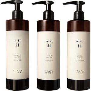 Scapa Home - Shampoo + Conditioner + Body Wash - 400 ml - Luxe Pompfles