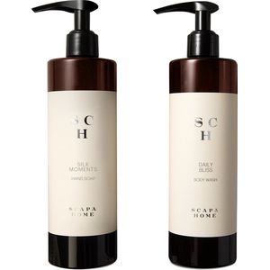 Scapa Home - Body Wash + Handzeep -400ml - Luxe Pompfles
