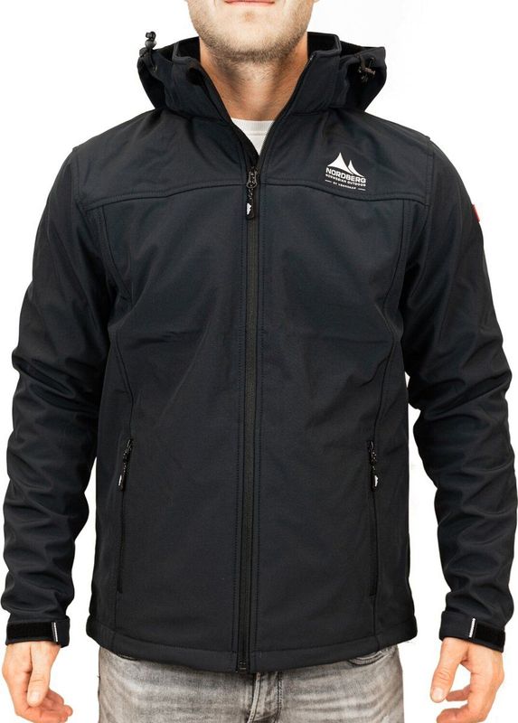 Nordberg Eldgrim - Softshell Outdoor Zomerjas Heren - Dark Navy - Maat M