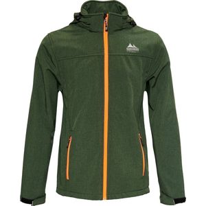 Nordberg - Mats - Softshell Outdoor Zomerjas - Groen Melange