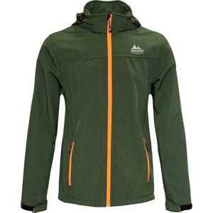 Nordberg - Mats - Softshell Outdoor Zomerjas - Groen Melange