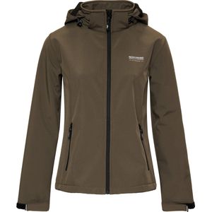Nordberg Ingrida Jas Dames Softshell Army XL