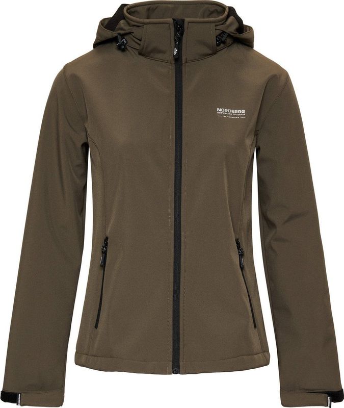 Nordberg Ingrida Jas Dames Softshell Army