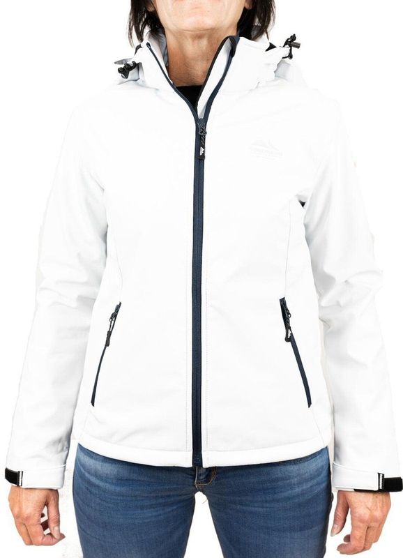 Nordberg - Ingrida - Soft Shell Jas - Wit - Dames