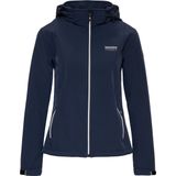 Nordberg - Rinda - Softshell Outdoor Zomerjas - Dark Navy Melange