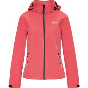 Nordberg - Rinda - Softshell Outdoor Zomerjas - Coral Melange