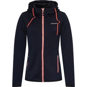 Nordberg - Elise - Fleece Vest - Navy Melange - Ademend Materiaal