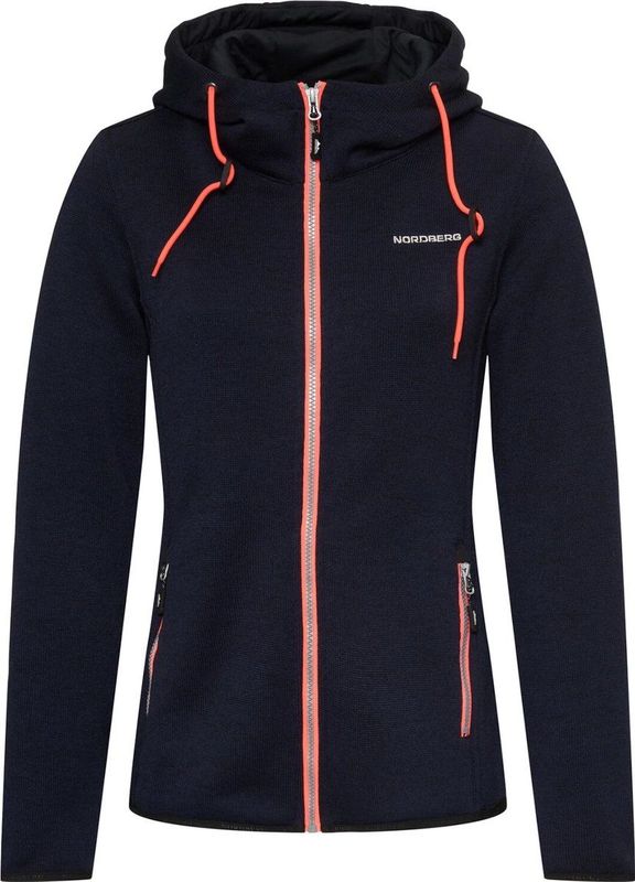 Nordberg - Elise - Fleece Vest - Navy Melange - Ademend Materiaal