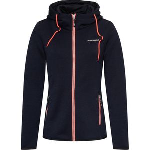 Nordberg Elise Fleece Vest - Dames - Navy Melange - Maat 3XL