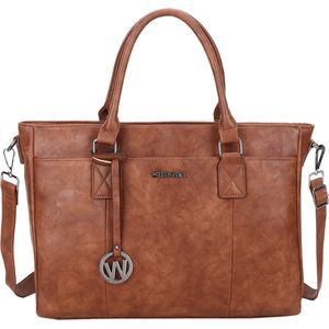 Wimona Carmina 2015 Laptoptas - 13 inch - Cognac