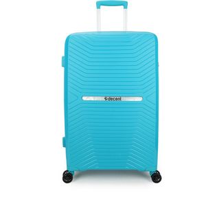 Decent Cross-One Trolley 76 light blue Harde Koffer