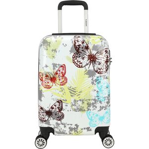 Decent Forenza Handbagage koffer - 55 cm - Butterfly
